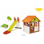 Smoby 310261-7 šmykľavka Toboggan XL s vodou+domček Máša a medveď s kvetináčmi – Zboží Dáma