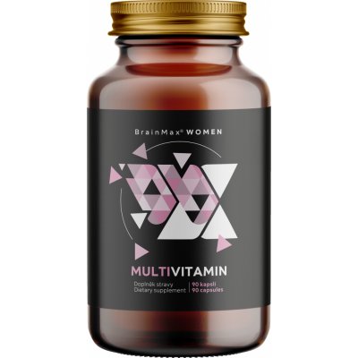 BrainMax Women Multivitamin, multivitamín pro ženy, 90 rostlinných kapslí