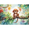 Tapety Postershop Fototapeta vliesová: For Children Animals Monkey - 312x219cm