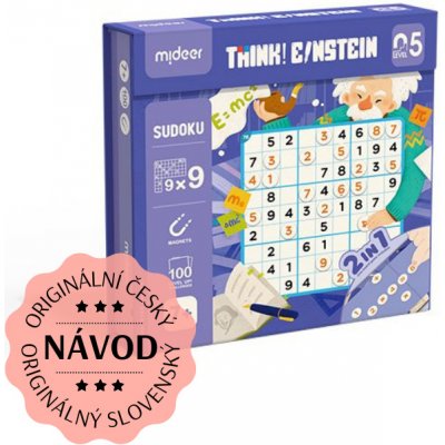 Sudoku LEVEL UP 05 Mysli! Einsteine – Hledejceny.cz