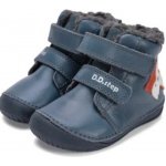 D.D.Step Barefoot zimní boty W070-52301 Bermuda Blue – Hledejceny.cz