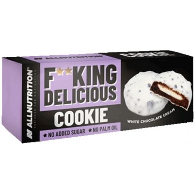 AllNutrition F**king Delicious Cookie Čokoládové chips 128 g – Zboží Mobilmania