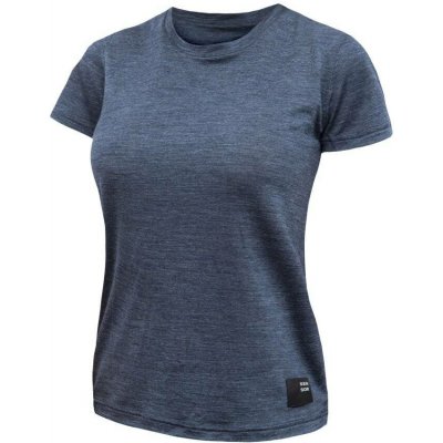 SENSOR MERINO LITE dámské triko kr.rukáv mottled beige – Sleviste.cz
