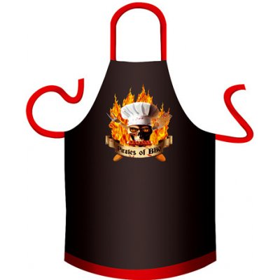 Itati Bavlněná zástěra Pirátské BBQ – Hledejceny.cz