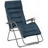 Zahradní židle a křeslo Lafuma FUTURA BeComfort Šedá Titan Modrá Bleu Encre BeComfort Standard