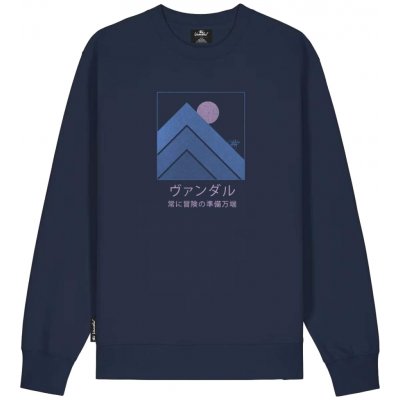 Mikina THE VANDAL Moun Fuji 2.0 Navy – Zboží Mobilmania