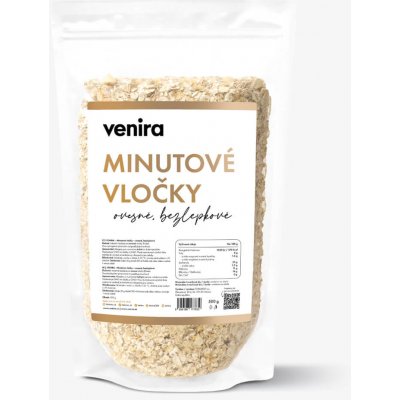 VENIRA superfast bezlepkové minutové ovesné vločky 500 g – Zboží Dáma