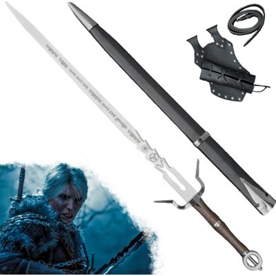 AF Ocelový meč Ciri ZIRAEL Zaklínač / Witcher 4 – Sleviste.cz
