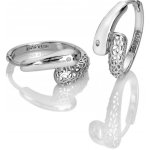Hot Diamonds Nadčasové stříbrné náušnice s diamanty Aster DE860 – Sleviste.cz
