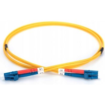 Digitus DK-2933-10 Fiber Optic Patch Cord, LC to LC, Singlemode, OS1, 09/125 µ, Duplex, 10m