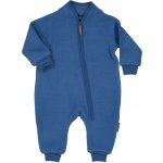 Merino overal na zip bez kapuce Geggamoja modrý – Zboží Dáma