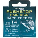 Drennan návazce Pushstop H'Rig Carp Feeder Barbless vel.16 6 lb – Zboží Mobilmania