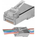 Konektor NEKU FTP CAT5 RJ45 8P8C, stíněný, průchozí | Zboží Auto