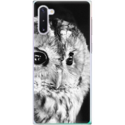 Pouzdro iSaprio - BW Owl - Samsung Galaxy Note10