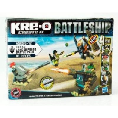 Hasbro Kre-o Battleship Land Defense Battle Set – Zboží Mobilmania