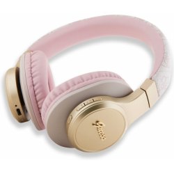 Guess PU Leather 4G Script Logo Bluetooth Stereo Headphone