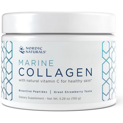 Nordic Naturals Marine Collagen mořský kolagen Jahoda 150 g – Hledejceny.cz