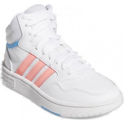 adidas Hoops Mid 3.0 K cloud white/acid red/sky