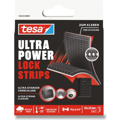 Tesa Samolepicí suchý zip Lock Tape, 50 x 25 mm – Zboží Živě