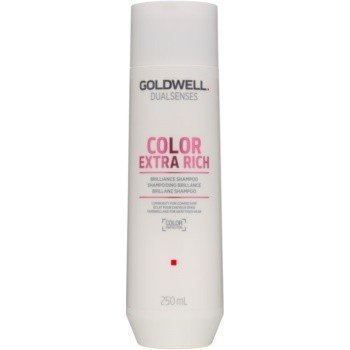 Goldwell Dualsenses Color Extra Rich Brilliance Shampoo šampon pro  nepoddajné barvené vlasy 250 ml od 171 Kč - Heureka.cz