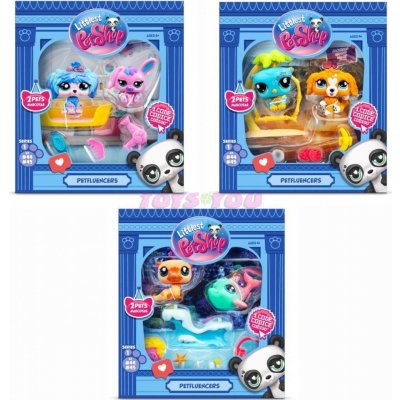 TM Toys Littlest Pet Shop balení 2 figurek Petfluencers – Zboží Mobilmania