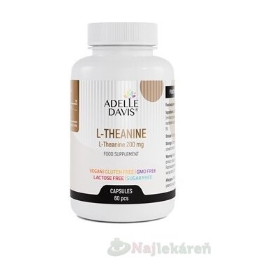Adelle Davis L-Theanine 200 mg 60 kapslí – Hledejceny.cz