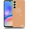 Pouzdro a kryt na mobilní telefon Samsung Picasee silikonové Samsung Galaxy A05s Peonies čiré