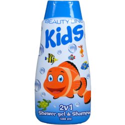 Beauty Line 2v1 s.g. a šampon Happy Fish 500 ml