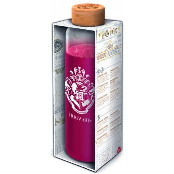 Epee Harry Potter skleněná láhev se silikonovým návlekem 585 ml