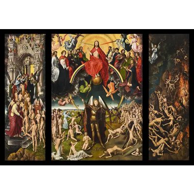 Obrazy - Memling, Hans: Poslední soud - reprodukce obrazu – Zboží Dáma