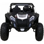 Mamido elektrické autíčko Buggy ATV Strong Racing nafukovací kola bílá – Zboží Mobilmania