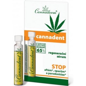 Cannaderm Cannadent regenerační sérum 1,5 ml