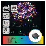 Aigostar B.V. - LED Venkovní řetěz 400xLED/8 funkcí 4xAA 20,3 m multicolor B10303KW9 – Hledejceny.cz