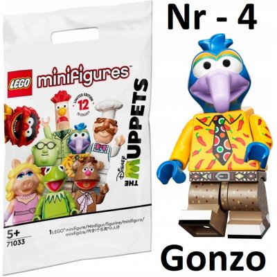 LEGO® Minifigurky 71033 Mupeti Gonzo – Zboží Mobilmania