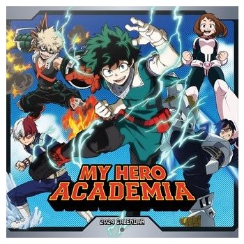 CurePink Oficiální nástěnný s plakátem My Hero Academia 30 x 30 60 cm [CP24083] 2024