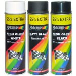 Motip High Gloss Black černý lesklý akrylový lak 500 ml