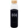 Láhev na pití Stor Skleněná se silikonovým povrchem BATMAN 585 ml