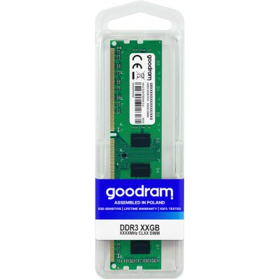 GOODRAM DDR3 8GB 1333MHz CL9 GR1333D364L9/8G – Hledejceny.cz