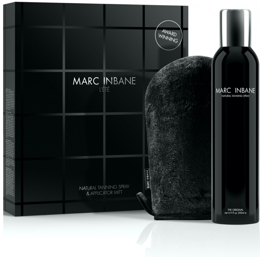 Marc Inbane samoopalovací sprej 200 ml + aplikační rukavice L´été dárková sada