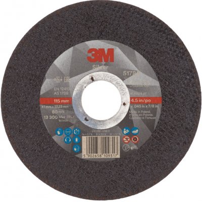 3M Silver řezný kotouč 115 x 1 mm 51785 – Sleviste.cz