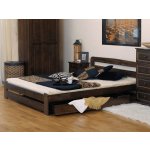 AMI Nábytek masiv Saša ořech s roštem – Zboží Dáma