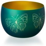 Bohemia Crystal Crystalex Mísa Meadow 200 mm smaragdově zelená, 1 ks – Hledejceny.cz