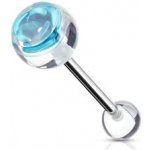 Šperky4U piercing do jazyka růže PJ01119-Q – Zbozi.Blesk.cz