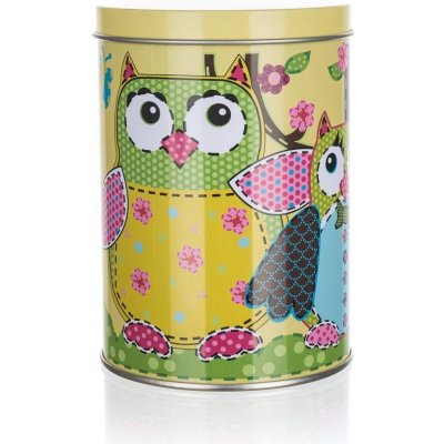 Banquet Plechovka Owls Round small 7,5 x 11 cm – Zboží Mobilmania