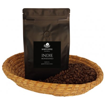 BARTCOFFEE Indie Monsooned Hrubě mletá 1 kg – Hledejceny.cz
