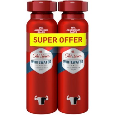 Procter & Gamble Old Spice Whitewater deospray 2 x 150 ml – Zboží Mobilmania