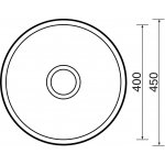 Sinks STSROM4506V ROUND 450 V 0,6mm matný – Hledejceny.cz