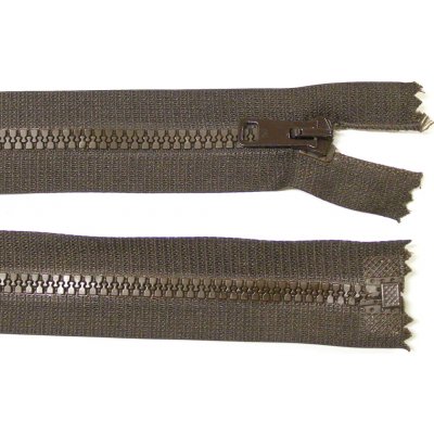 Kostěný zip no.5 rozepínací 85cm bundový color: 704 tmavě hnědá – Hledejceny.cz