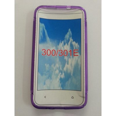 Pouzdro ForCell Lux S HTC Desire 300/301E fialové