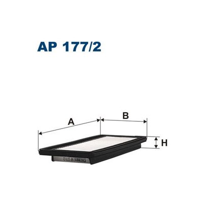 Vzduchový filtr FILTRON AP 177/2 – Hledejceny.cz